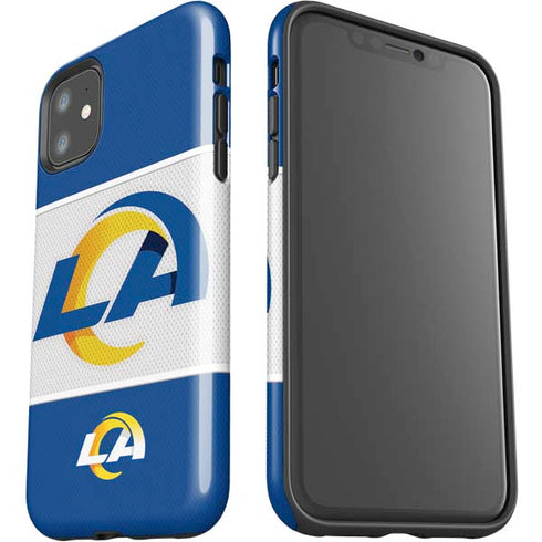 NFL Los Angeles Rams Zone Block iPhone 11 Impact Case