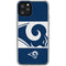 NFL Los Angeles Rams Zone Block iPhone 11 Pro Clear Case