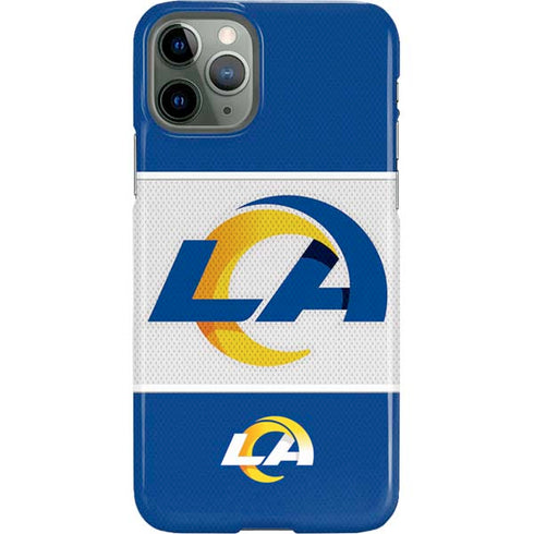 NFL Los Angeles Rams Zone Block iPhone 11 Pro Lite Case
