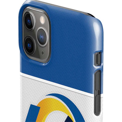NFL Los Angeles Rams Zone Block iPhone 11 Pro Lite Case