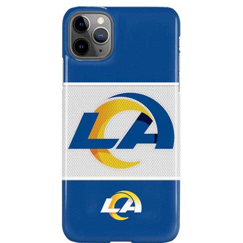 NFL Los Angeles Rams Zone Block iPhone 11 Pro Max Lite Case