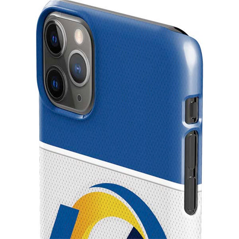 NFL Los Angeles Rams Zone Block iPhone 11 Pro Max Lite Case