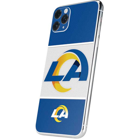 NFL Los Angeles Rams Zone Block iPhone 11 Pro Max Skin