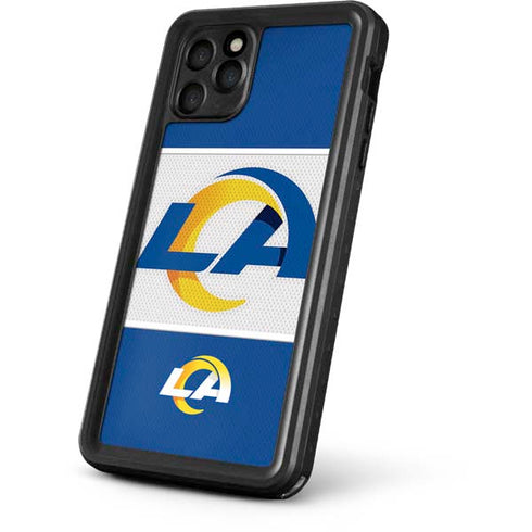 NFL Los Angeles Rams Zone Block iPhone 11 Pro Max Waterproof Case