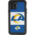 NFL Los Angeles Rams Zone Block iPhone 11 Pro Waterproof Case