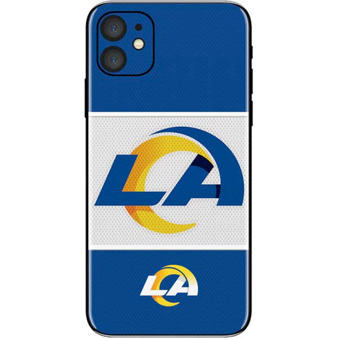 NFL Los Angeles Rams Zone Block iPhone 11 Skin