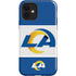 NFL Los Angeles Rams Zone Block iPhone 12 Impact Case