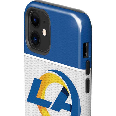 NFL Los Angeles Rams Zone Block iPhone 12 Impact Case