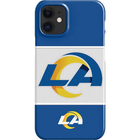 NFL Los Angeles Rams Zone Block iPhone 12 Mini Lite Case