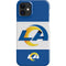 NFL Los Angeles Rams Zone Block iPhone 12 Mini Lite Case