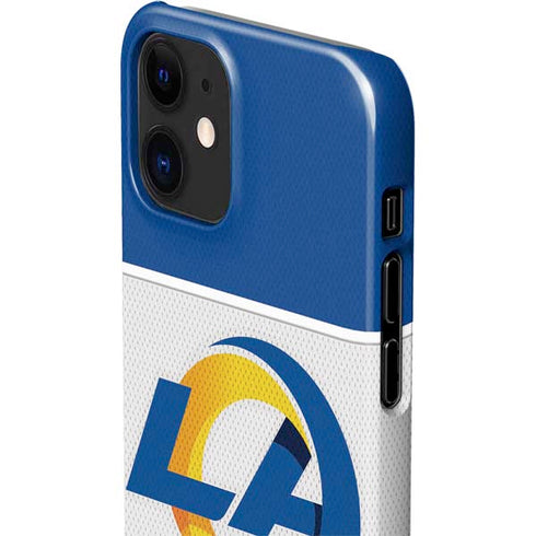 NFL Los Angeles Rams Zone Block iPhone 12 Mini Lite Case