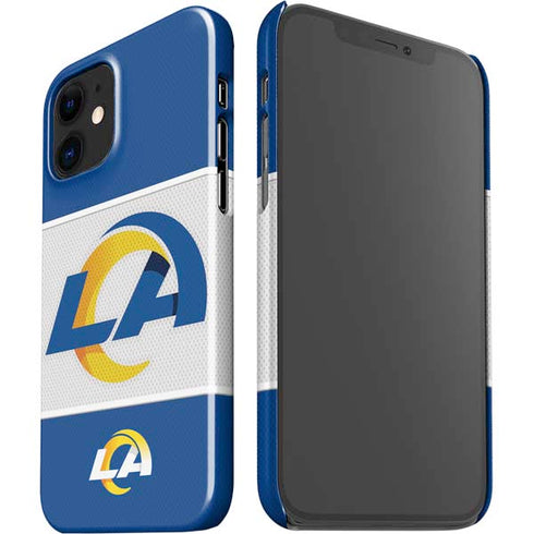 NFL Los Angeles Rams Zone Block iPhone 12 Mini Lite Case