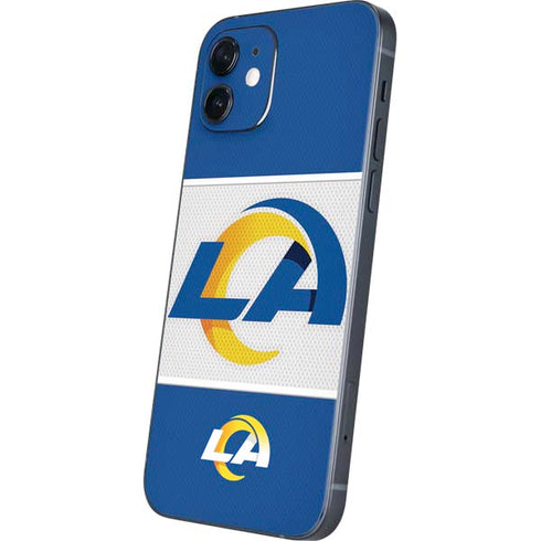 NFL Los Angeles Rams Zone Block iPhone 12 Mini Skin