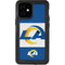 NFL Los Angeles Rams Zone Block iPhone 12 Mini Waterproof Case