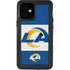 NFL Los Angeles Rams Zone Block iPhone 12 Mini Waterproof Case