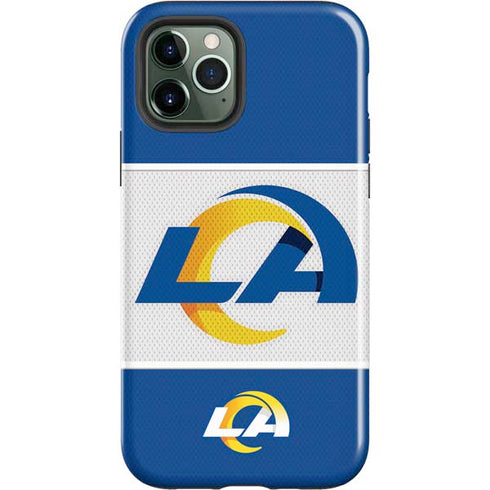 NFL Los Angeles Rams Zone Block iPhone 12 Pro Impact Case
