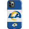 NFL Los Angeles Rams Zone Block iPhone 12 Pro Impact Case