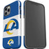 NFL Los Angeles Rams Zone Block iPhone 12 Pro Impact Case