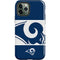 NFL Los Angeles Rams Zone Block iPhone 12 Pro Max Impact Case