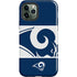 NFL Los Angeles Rams Zone Block iPhone 12 Pro Max Impact Case