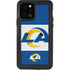 NFL Los Angeles Rams Zone Block iPhone 12 Pro Waterproof Case