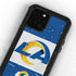 NFL Los Angeles Rams Zone Block iPhone 12 Pro Waterproof Case