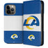 NFL Los Angeles Rams Zone Block iPhone 13 Pro Max Folio Case