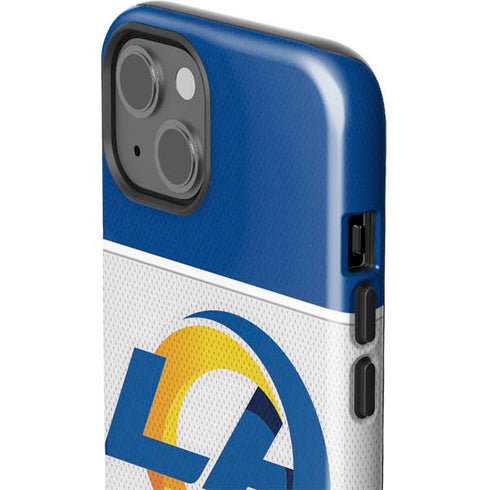 NFL Los Angeles Rams Zone Block iPhone 15 Plus Impact Case