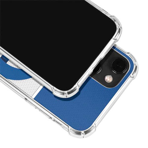 NFL Los Angeles Rams Zone Block iPhone 14 Plus Clear Case