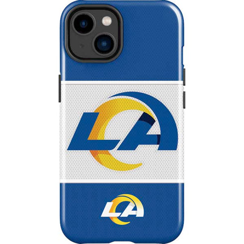 NFL Los Angeles Rams Zone Block iPhone 14 Plus Impact Case