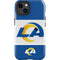NFL Los Angeles Rams Zone Block iPhone 14 Plus Impact Case