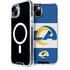 NFL Los Angeles Rams Zone Block iPhone 15 Plus MagSafe Case