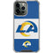 NFL Los Angeles Rams Zone Block iPhone 15 Pro Max Clear Case