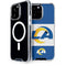 NFL Los Angeles Rams Zone Block iPhone 15 Pro Max MagSafe Case