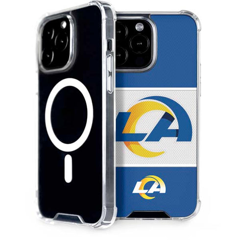 NFL Los Angeles Rams Zone Block iPhone 14 Pro Max MagSafe Case