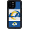 NFL Los Angeles Rams Zone Block iPhone 14 Pro Max Waterproof Case