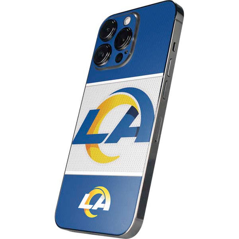 NFL Los Angeles Rams Zone Block iPhone 14 Pro Skin