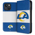 NFL Los Angeles Rams Zone Block iPhone 15 Plus Folio Case