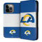 NFL Los Angeles Rams Zone Block iPhone 15 Pro Max Folio Case