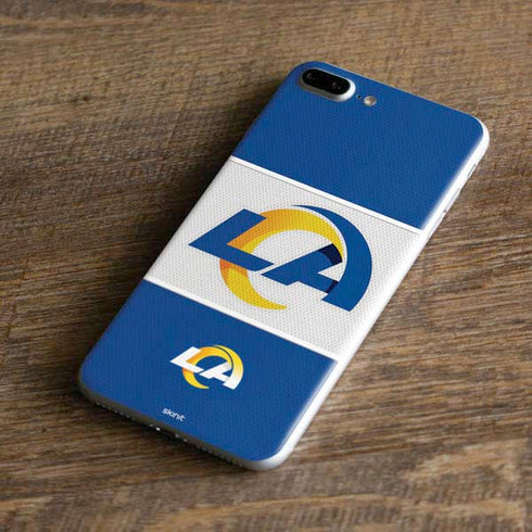 NFL Los Angeles Rams Zone Block iPhone 8 Plus Skin