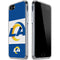 NFL Los Angeles Rams Zone Block iPhone SE (2nd & 3rd Gen) Clear Case