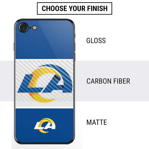 NFL Los Angeles Rams Zone Block iPhone SE (2nd & 3rd Gen) Skin