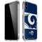 NFL Los Angeles Rams Zone Block iPhone X/XS Clear Case