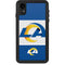 NFL Los Angeles Rams Zone Block iPhone XR Waterproof Case