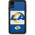 NFL Los Angeles Rams Zone Block iPhone XR Waterproof Case