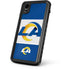 NFL Los Angeles Rams Zone Block iPhone XR Waterproof Case