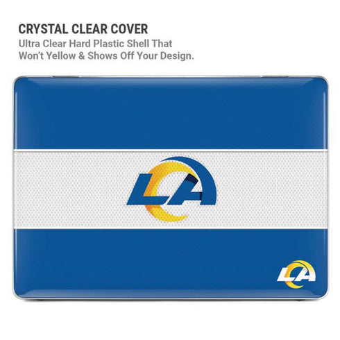 NFL Los Angeles Rams Zone Block MacBook Pro 16in (2021-25) Case plus Skin