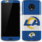 NFL Los Angeles Rams Zone Block Moto G6 Skin