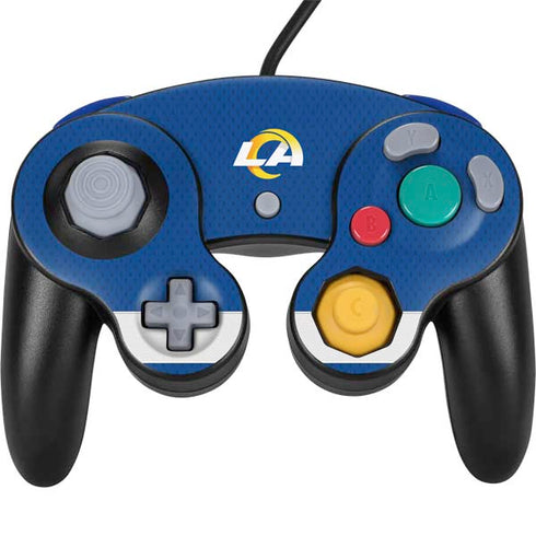 NFL Los Angeles Rams Zone Block Nintendo GameCube Controller Skin