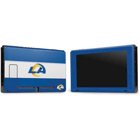 NFL Los Angeles Rams Zone Block Nintendo Switch Bundle Skin